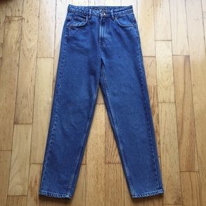 High Rise Skinny Jeans (Dark Blue)